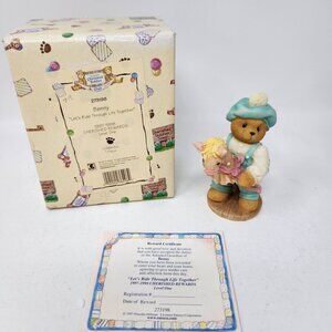 1997 Cherished Teddies BENNY 273198  "Lets Ride Through Life Together" Figurine